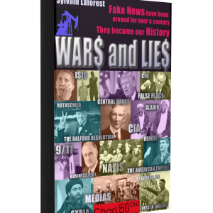 WARS and LIES Book and Ebook of CharLou Editions, written by Sylvain Laforest